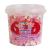 CAPTAIN PLAY Foam Sugar Mushrooms Strawberry 500g Party Bucket Sweets Bulk pack with delicious retro sweets