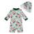 upandfast Baby Girls Swimsuit Baby Swimming Costume UV Baby Girls' Swimwear with Snap Bottom UPF 50+ Sun Protection 12-18 Months Pink Flower