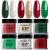 Dip Powder Set  AZUREBEAUTY 6 Colors Glitter Red Green Nail Dipping Powder French Nail Art Gel Manicure Salon DIY at Home Christmase Gifts