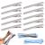 JJQHYC 60 pieces hair clips DIY hair clip for yourself women crocodile hair clips 66 mm metal hair clips