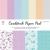 12x12 Double Sided Solid Colored Paper Pad Scrapbook Cardstock Decorative Paper - 36 Sheets 220gsm Pastel Construction Paper for Card Making Journaling Planner Origami Decorative Spring