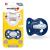 Medela Baby Pacifier | Day and Night Glow in The Dark | 18+ Months | 2-Pack Lightweight | BPA-Free | Supports Natural Suckling | Eat Local and 24/7 Milkbar
