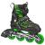 Roller Derby ION 7.2 Inline Skates with Aluminum Frames and Adjustable Sizing for Growing feet Medium (2-5)
