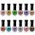 Kleancolor Nail Polish - Awesome METALLIC Full Size Lacquer Lot of 12-pc Set Body Care / Beauty Care / Bodycare