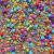 Rainbow pride orange pink yellow blue green 100s & 1000s sprinkles for summer pearls chocolate balls edible cupcake cake toppers biscuits decoration 100s 1000s bright birthday party baking Pi ata