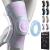 NEENCA Knee Brace Knee Compression Sleeve Support for Men Women with Patella Gel Pads & Side Stabilizers Medical Grade Knee Pads for Running Meniscus Tear ACL Arthritis Joint Pain Relief S Pink Grey