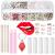377 Pieces Tooth Gem Kit Tooth Jewelry Kit DIY Fashionable Tooth Ornaments Artificial Crystal Tooth Decor for Reflective Teeth Ornament (Stylish Style)