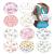 Dexcom Adhesive Mix Design - Adhesive Patches with Split Backing Easy to Apply x 10 Pack Fantasy Mix