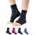 Thirty48 Plantar Fasciitis Compression Socks(1 or 2 Pairs), 20-30 mmHg Foot Compression Sleeves for Ankle/Heel Support, Increase Blood Circulation, Relieve Arch Pain, Reduce Foot Swelling Black (1 Pair) Large