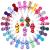 Chapstick Holder Keychain, Caffox 30Pcs Lip Balm Holder with Clip, Chapstick Lipstick Lipgloss Holder Bulk for Lanyards, Keychain