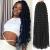 Passion Twist Hair 24 Inch 8 Packs Water Wave Crochet Hair Black Passion Twists Braiding Hair Long Bohemian Spring Twist Hair Crochet Braids Synthetic Hair Extension (24 Inch 1B#) 24 Inch (Pack of 8) 1B#