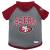 NFL San Francisco 49ers Hoodie for Dogs & Cats. | NFL Football Licensed Dog Hoody Tee Shirt, Small| Sports Hoody T-Shirt for Pets | Licensed Sporty Dog Shirt Small San Francisco 49ers