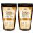 Village Naturals Therapy Cold & Allergy Foaming Body Soak Epsom Salt Essential Oils Soothing Bubbles Sea Salt 36 oz Pack of 2