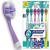 GuruNanda Butter On Gums with Softex Bristles, Ultra Soft Toothbrush for Kids & Adults, Helps with Sensitive and Receding Gums, Travel Toothbrush, Assorted Colors, Pack of 6 6 Count (Pack of 1)
