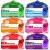 6 Pack Temporary Hair Color Wax Natural Hair Wax Color Hair Coloring Wax Mud for Men Women Kids Daily Party Cosplay Halloween DIY Hair Color (Green Orange Pink Purple Red Blue)