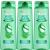 Garnier Fructis Pure Clean Purifying Shampoo, Silicone-Free, 12.5 Fl Oz, 3 Count (Packaging May Vary) 12.5 Fl Oz (Pack of 3)
