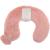 B4E Neck and Shoulder Hot Water Bottle | Ease Pain and Relax Muscles Neck Hot Water Bottles with Popcorn Plush Cover - Assorted Colours (Pink)