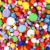 HEHALI 1000pcs Multicolor Pom Pom Balls  Assorted Sizes & Colors Pompoms for Arts and Craft Making Decorations