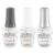 Gelish Terrific Trio Essentials 15 mL Basix Care Soak Off Manicure Gel Nail Polish Kit with Foundation pH Bond and Top It Off Gel