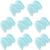 16 Pieces Foam Toe Spacers for Feet 3 Layer Foam Toe Separators for Overlapping Toes Toe Stretcher Divider for Women Men Toes Relief Friction Hammer Toes and Prevent Corns