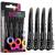 Framar Black Big Bite Clips - Set of 4 Professional Hair Clips   Hair Clips for Styling  Clips for Hair  Metal hair Clips - Extra Grip & Durable