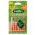 Dentek eco easybrush interdental brush iso 1 8 pieces -based - 0.45 mm extra fine for very tight interdental spaces with mint taste & hygienic protective cap - reusable