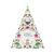 English Tea Shop Organic Advent Calendar White Triangular - 25 Pyramid Tea Bags