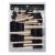 conda 50 Pack 0.5"-2" Different Size Assorted Foam Brush Set Wood Handle Paint Brush Set- Lightweight Durable Great for Acrylics Stains Varnishes Crafts
