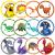 120 Pcs Toilet Targets for Boys Training Flushable Dinosaur Targets Potty Training Boys Pee Targets for Boys Training Toilet Target Stickers Dinosaur Potty Training Seat for Boys Training Use