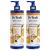 Dr Teal's Body Lotion - Moisture Plus - Radiant Citrus Essential Oils and Vitamin C 18 Fl Oz 2-Pack (36 Fl Oz)