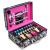 Vokai Makeup Kit Gift Set – 79 Piece - 32 Eye Shadows, 2 Blushes, 2 Lip Glosses, 2 Lipsticks, 2 Eye Liner Pencils, 1 Lip Liner Pencil, 1 Mascara - Case with Carrying Handle