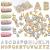 52 Pieces Letters Nail Stud Stickers Alloy Rhinestone Letter Charms 3D Capital Letters Nail Studs Alphabet Nail Charms English Nail Decoration for Women Girls Nail Accessories Salon (Delicate Style)