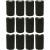 Cohesive Bandage - 12 Rolls x 10cm x 4.5m First Aid Sports Wrap Bandages COBOX Pet Vet Wrap Self Adherent Cohesive Bandages Black