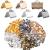 BronaGrand Pinch Crimp Ends 600Pcs Alloy Ribbon Clamps Ends Mixed Colors Ribbon Ends Crimp Ends Jewelry Making Findings for DIY Choker Anklets Crafts Making 6 Color
