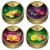 Cavendish & Harvey 4 x 200g/175g fruit candies Tropical Fruit Mix + Wild Berry Drops + Citrus Fruit Drops + Tropical Fruit Drops noble sweets for connoisseurs