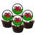 24 Welsh Dragon Cupcake Toppers Edible Welsh Flag Cupcake Decorations St Davids Day Decorations Rugby Cake Decorations Dragon Cake Topper Rugby Cake Topper Daffodil Decorations Welsh Bunting