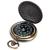 Mitening compass outdoor portable brass compass pocket compass classic waterproof march compass pocket watch flip-open with lighting jacks for hiking camping hunting and activities outdoors
