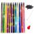 Tototoo Hair Tinsel 3000 Strands With Tools 44 Inch 12 Colors Fairy Hair Heat Resistant Glitter Hair Tinsel Strands Kit Sparkling Shiny Hair Extensions (12 Colors/3000 Strands)