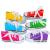 Bonka Bird Toys Sneakers Cotton Colorful Versatile Chew Parrot Budgie Finch Quaker Dove Parrotlet (6) Sneakers