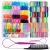 Elastic Hair Bands Hair Ties for Little Girls Teenitor Hair Rubber Bands with Tail Hair Tools Snap Hair Clips Baby Hair Bobbles for Girls Pin Tail Comb Hair Accessories for Kids Thin Hair Bands