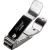 No-mes Toenail Clipper  Catches Clippings  Patented Ergonomic Grip  Made in USA