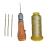 Swift Stitch Hand Sewing Awl Kit Leather Canvas Repair Saddles Coat Seat (Non-Waxed Beige Thread)