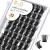 Cluster lashes 72 Clusters B&Q Lash Clusters D Curl Individual Cluster Lashes Natural Eyelash Clusters DIY Lash Extensions Soft Fluffy Cluster Eyelash Extensions (UK-FD-B07-D-14) D-14 mm B 07