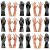 Large Henna Tattoo Stencil Kit ,12 Sheets Henna Tattoo Stickers for Hand Forearm Glitter Airbrush DIY Tattooing Template, Indian Temporary Tattoo Stickers for Women Girls