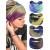 Kavya Wide Headbands For Women's Hair Soft Headband 7'' Head Bands Adult Women Elastic Head Band Knotted Hairbands Fashion Hair Accessories For Women (Tie-dye)