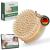 Fabigreen - Premium body brush Made in Germany - Dry brush body including e -book with face yoga & tips - Cellulite brush for peeling body & lymphatic drainage - 100% natural bristles & FSC Buchenholz