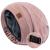 Hat Hut Silk Satin Sleep Cap Bonnet Hair Cover for Sleeping Silk Lined Beanie Hat for Natural Curly Hair Adjustable Night Cap GREY PINK
