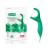 GUM - 889DD Professional Clean Flossers Extra Strong Flosser Pick Fresh Mint 150 pieces (4 pieces)