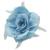 Baby Blue Rose Hair Clip Large Rose Fascinator Flower Hair Clip Blue Hair Accessories Clips Elastic Wedding Hair Flower 1pc
