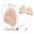 FLEXZENSE Anti-Sliding Pads Open Toe | Maximum Cushioning and Reduce Foot Slip | 1 Pair (Champagne Gold)